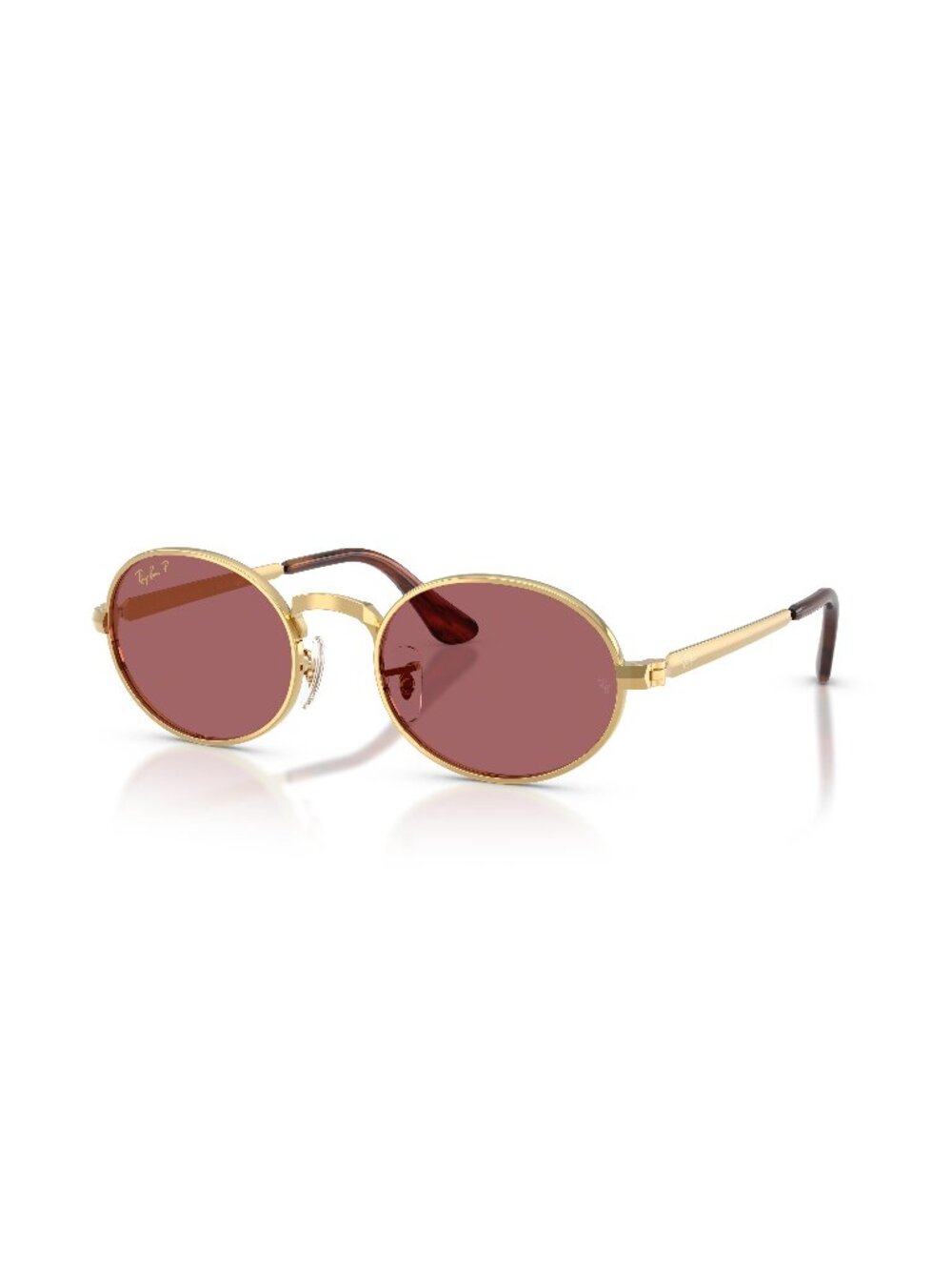 New Ray-Ban Unisex Sunglasses Gold Metal Frame Ray Ban RB3931 001 AF 54
